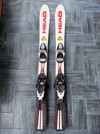 Esquís 97 cm Head Supershape Team + fijaciones