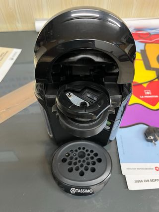 Cafetera Tassimo Bosch Negra
