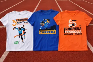 Lote 3 Camisetas Running Talla S Nuevas