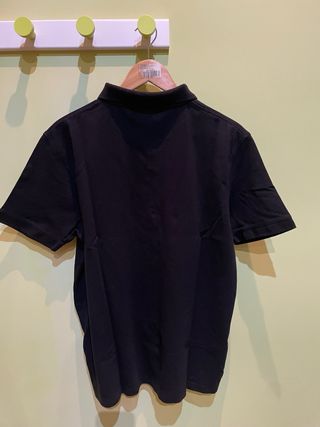 Camiseta Polo Negra Talla L Hombre.