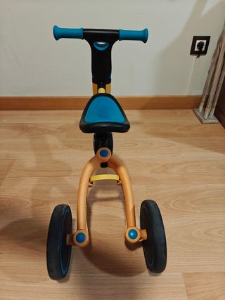 Triciclo Evolutivo Kinderkraft Amarillo/Azul