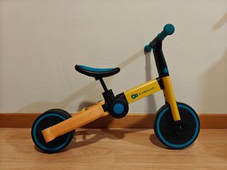 Triciclo Evolutivo Kinderkraft Amarillo/Azul