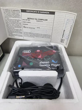 Lettore Cassette Trevi WP 361 Mini Stereo