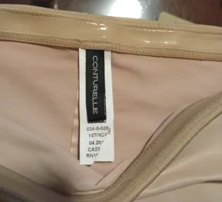 Faja alta color beige