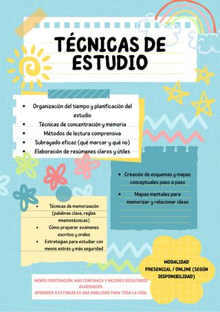 Técnicas de estudio