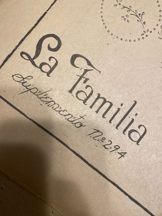 Patrónes de bordar- Revista LA FAMILIA