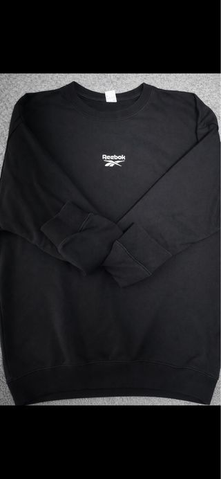 Sudadera Reebok Talla L Negra