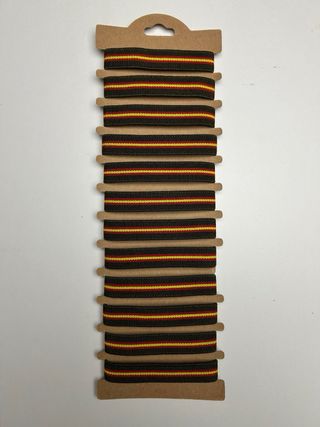 Lote 12 Pulseras España Verde Militar