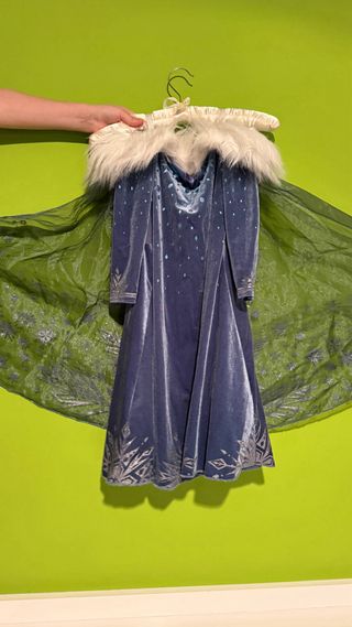 Disfraz Elsa Disney Deluxe 4 años