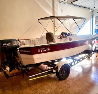 Embarcación+Yamaha 40+ Remolque + Sondas+Belga 🇧🇪