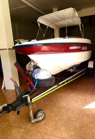 Embarcación+Yamaha 40+ Remolque + Sondas+Belga 🇧🇪