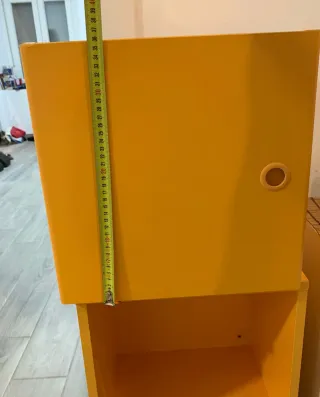 3 Cubos Estantería Naranja