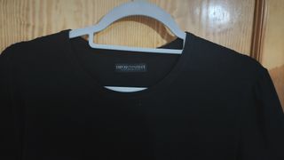 Camiseta Emporio Armani Negra