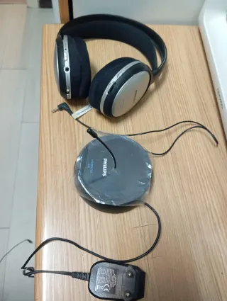 Auriculares Inalámbricos Philips Negros/Plateados