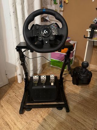 Soporte Volante Logitech Completo