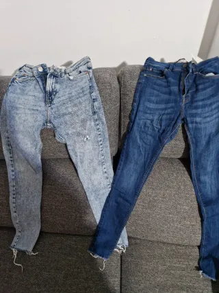 24 Pantalones Stradivarius Talla 36/34