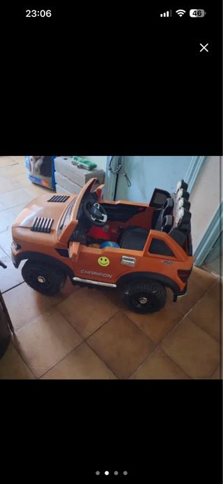 Coche eléctrico infantil todoterreno