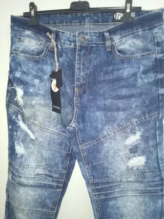 Pantalón vaquero hombre elástico