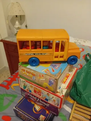 Autobús escolar vintage Tipperware