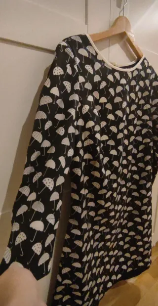 Vestido estampado paraguas