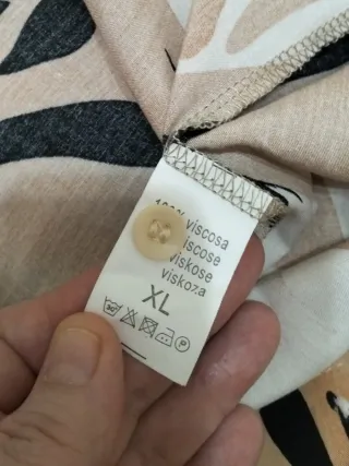 Blusa manga larga, talla L/XL