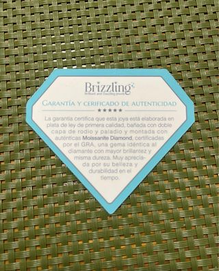 Anillo Compromiso Moissanita 0.3ct Talla 12