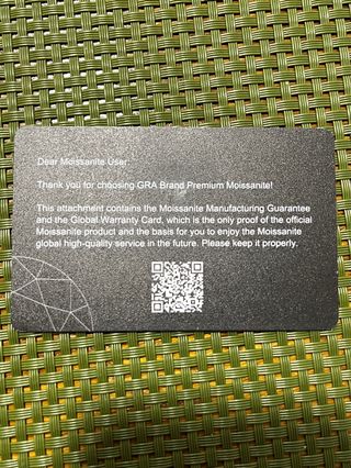 Anillo Compromiso Moissanita 0.3ct Talla 12