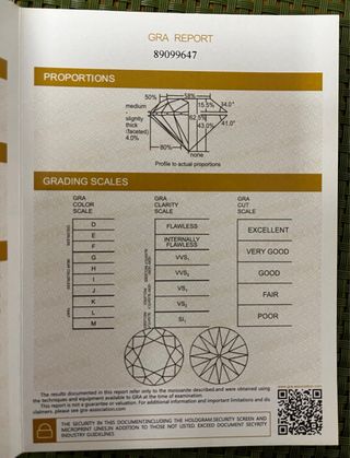 Anillo Compromiso Moissanita 0.3ct Talla 12