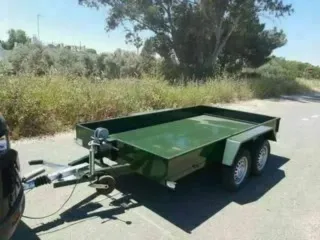 Plataforma de 3m x 160 doble eje