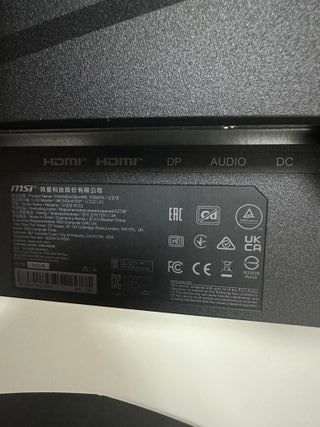 Monitor Gaming MSI 27 FHD 180 Hz