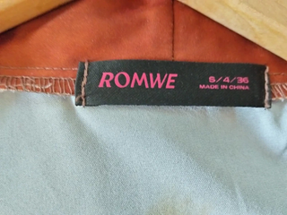 Sobrecamisa Patchwork Romwe Talla Única