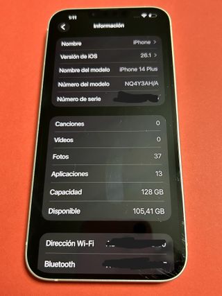 iPhone 14 plus para piezas