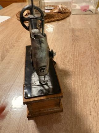 Máquina de coser joyero decorativa