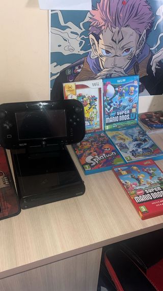 Nintendo Wii U + 5 Juegos