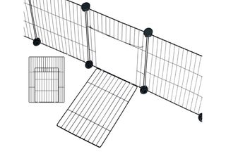 Corral para animales pequeños con puerta