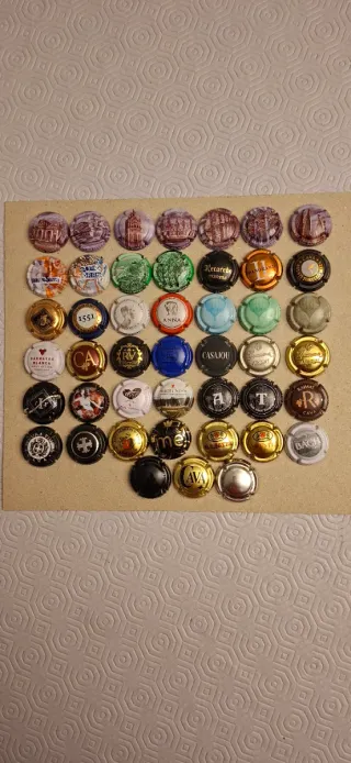 45 Placas Chapas de Cava