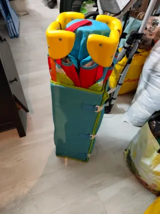 Cuna de viaje plegable