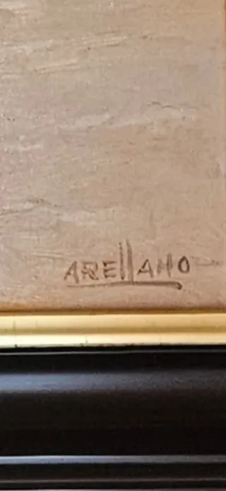 Cuadro al óleo de Arellano