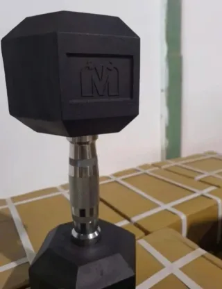 Mancuernas hexagonales 2x8kg