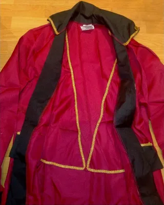 Disfraz adulto Capitán Pirata Talla Única