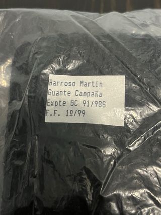 Guantes de ejército negros