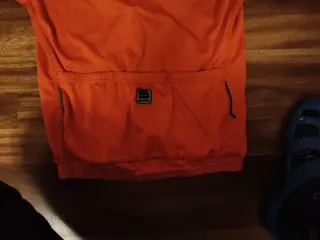 Maillot Sportful Naranja Media Cremallera