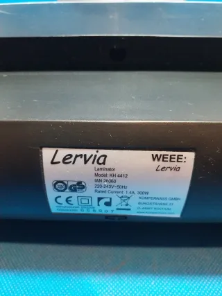 Plastificatrice Lervia caldo/freddo