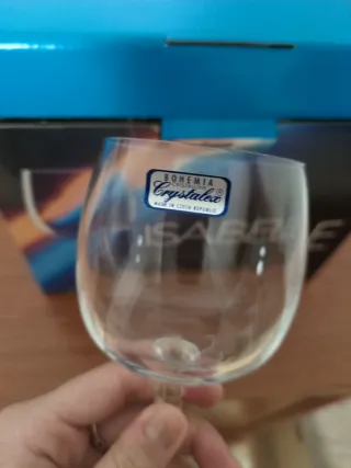 Copas de cristal Bohemia Isabelle