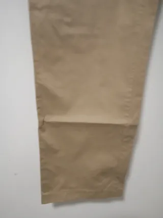 Pantalón beige hombre T40