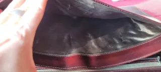 Borsa porta documenti in pelle