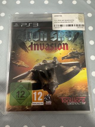 Iron Sky Invasion PS3 nuevo precintado