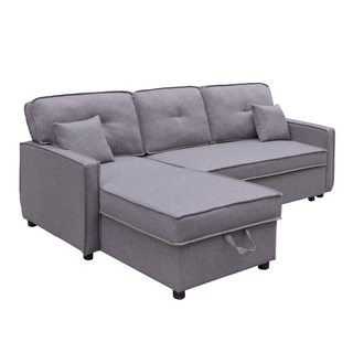 Sofá Cama Chaiselongue Dax Gris