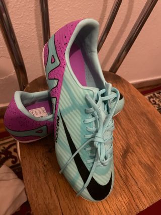 Zapatillas Fútbol Nike Turquesa Talla 41