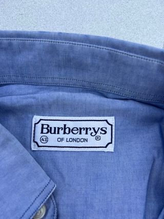 Camisa Burberry's azul talla XL